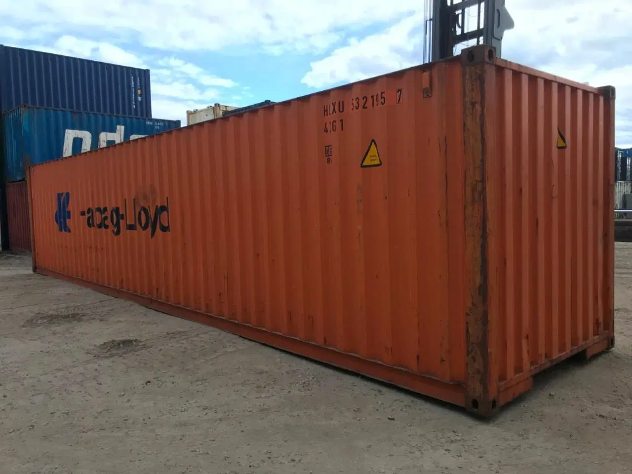 Billede 7 - Står på Sjælland - 40 fods DC Container - ID: HLXU