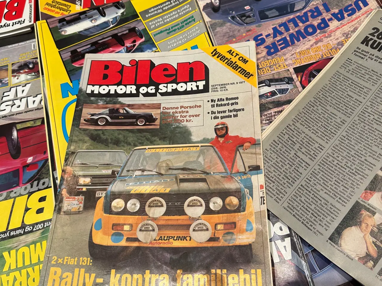 Billede 10 - Bilen Motor & Sport 1977–1988 – komplette årgange 