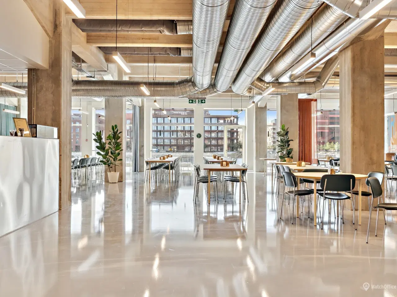 Billede 1 - Topmoderne kontor med vandudsigt i Nordhavn