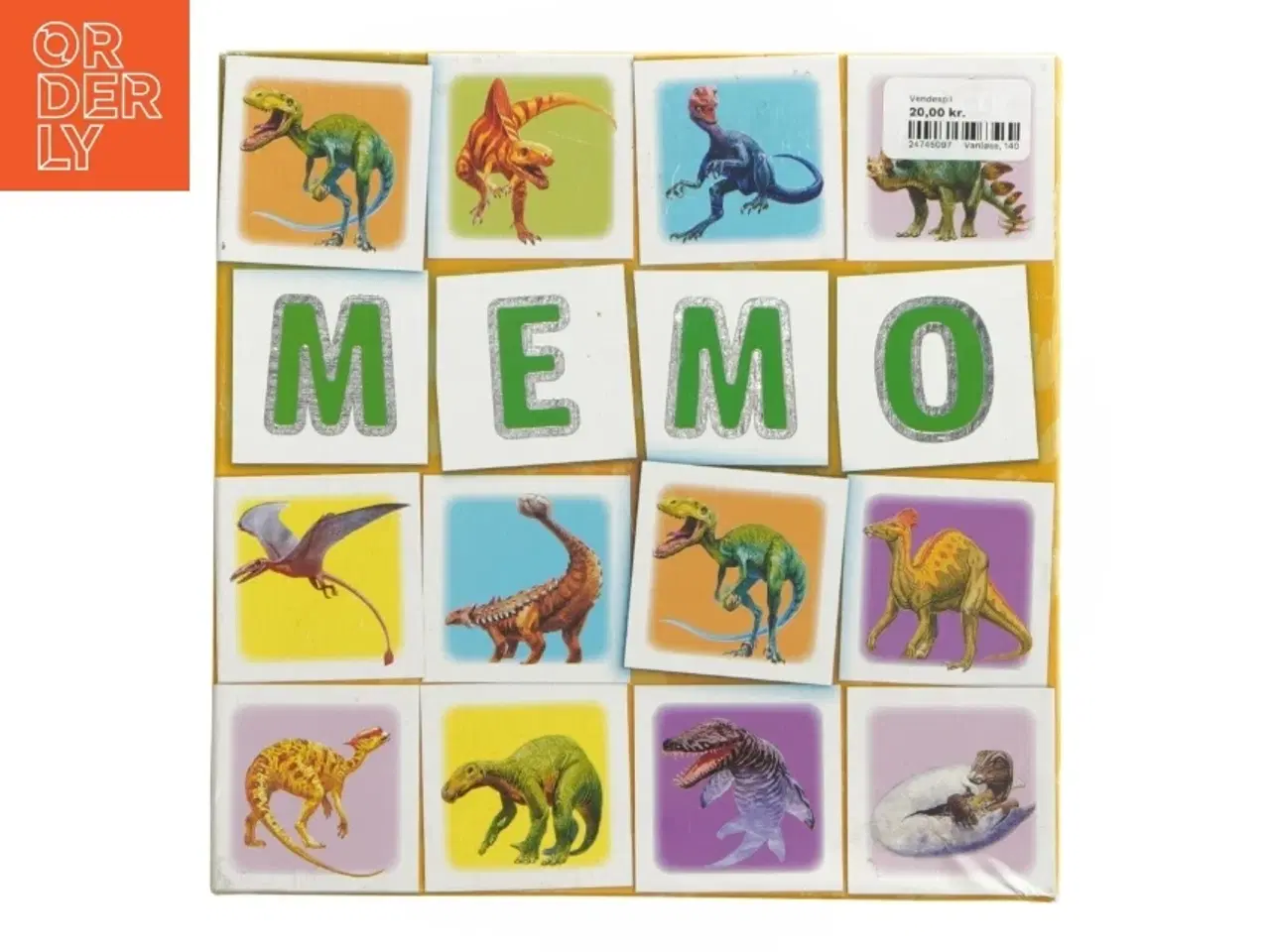 Billede 1 - Dinosaur Memo-spil fra Tactic (str. 22x22 cm)