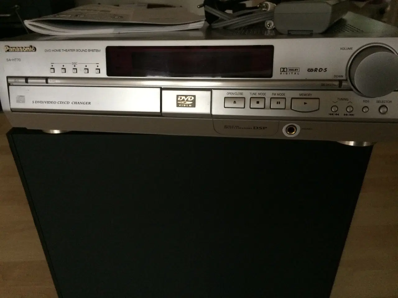 Billede 2 - Panasonic SC-HT70, DVD lydsystem til hjemmebiograf
