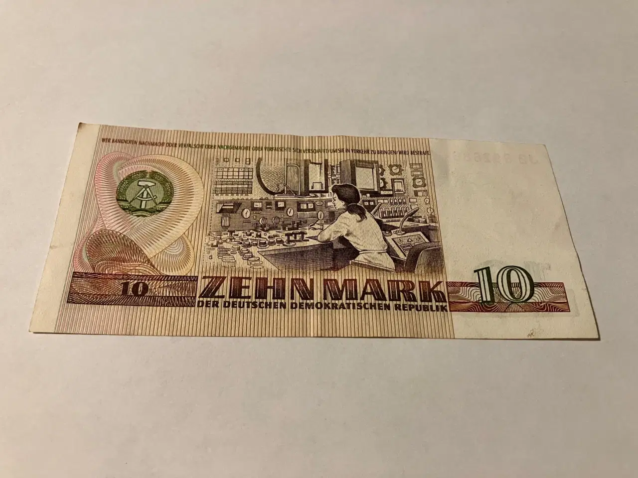 Billede 2 - 10 DDR-mark Germany 1971