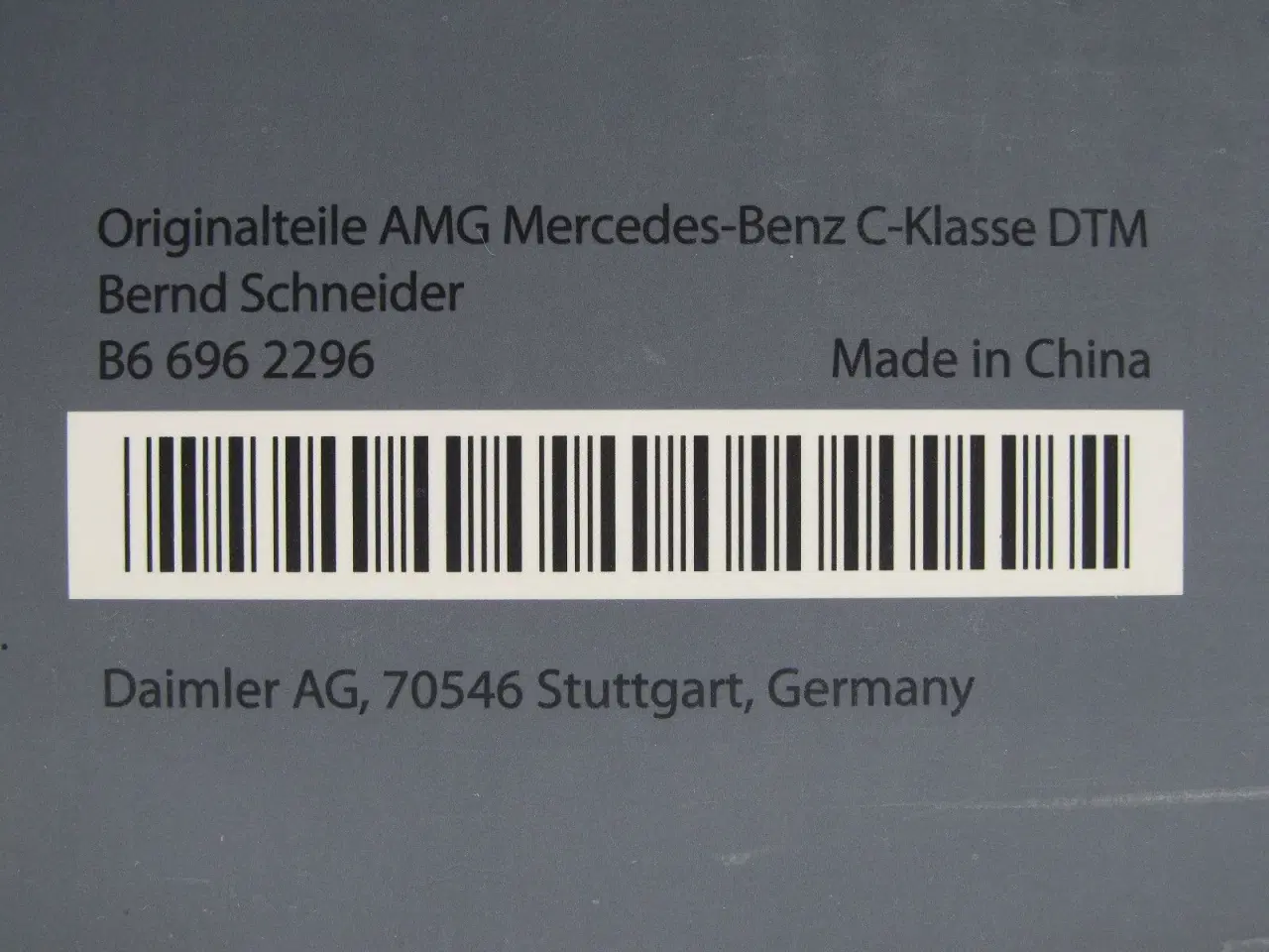 Billede 10 - AUTOart - Mercedes V8 AMG DTM 2007 - 1:18  