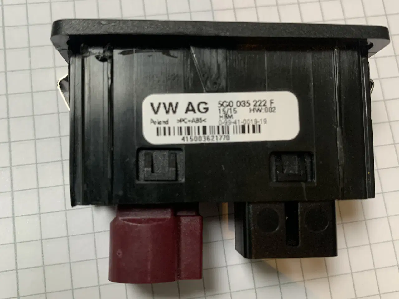 Billede 3 - VW USB socket connector 
