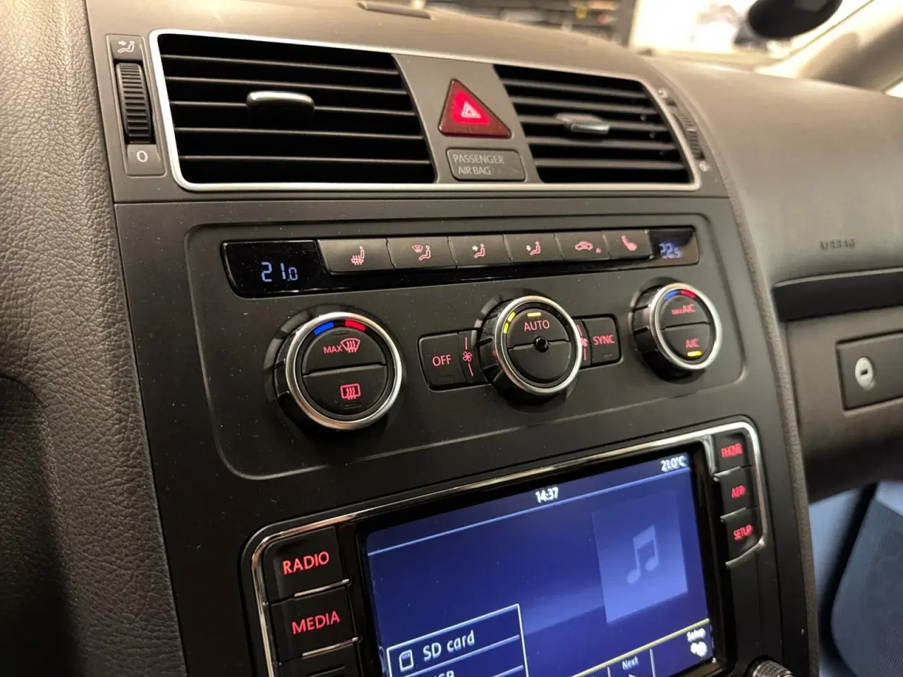 Billede 10 - VW Touran 2,0 TDi 140 Comfortline DSG BM Van