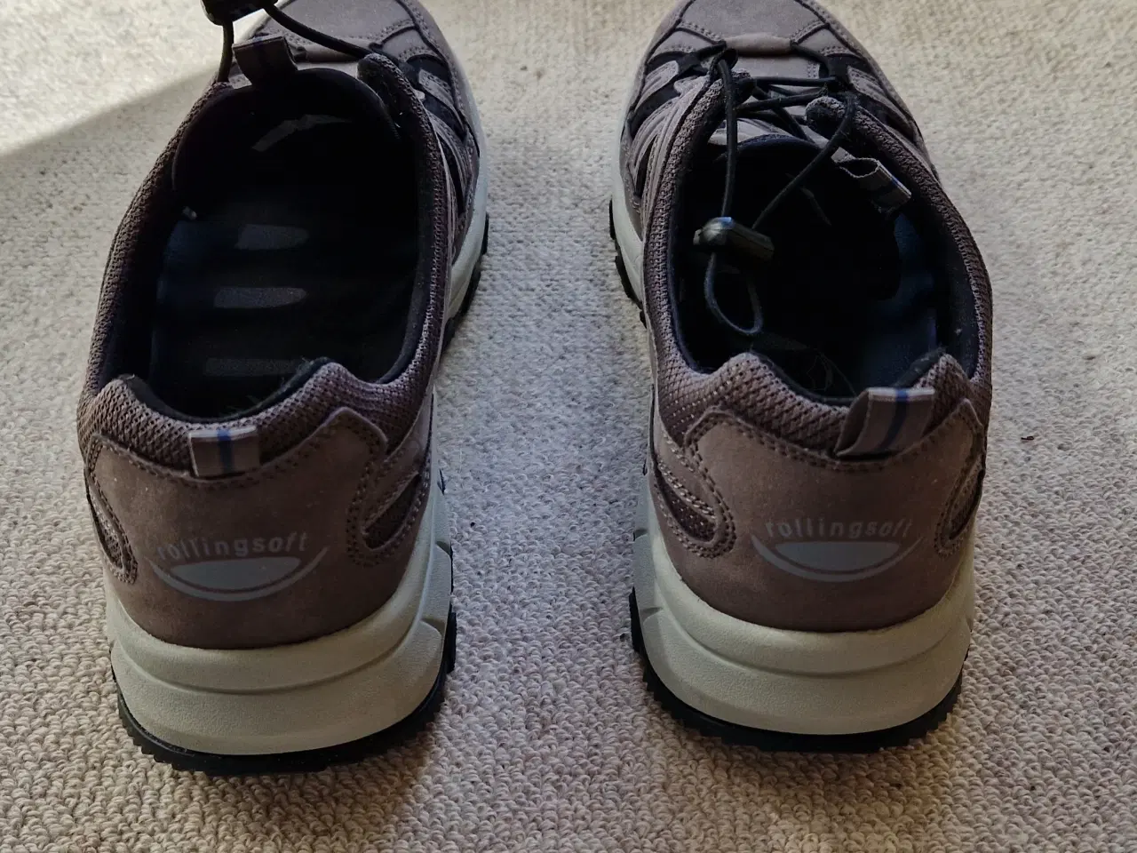 Billede 3 - Nye Rollingsoft herre - Grå sneakers med elastik