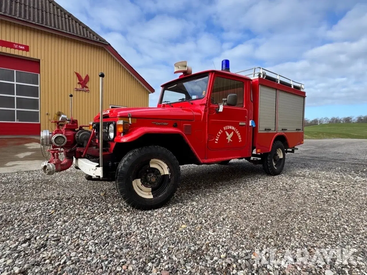 Billede 1 - Veteran brandbil Toyota Land Cruiser BJ45