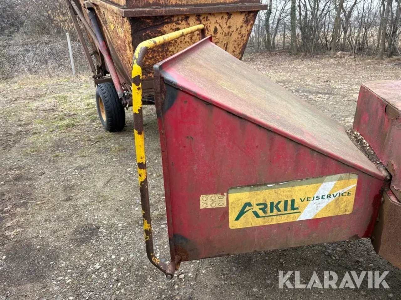 Billede 11 - Flishugger Lindana 270 med højtip vogn til