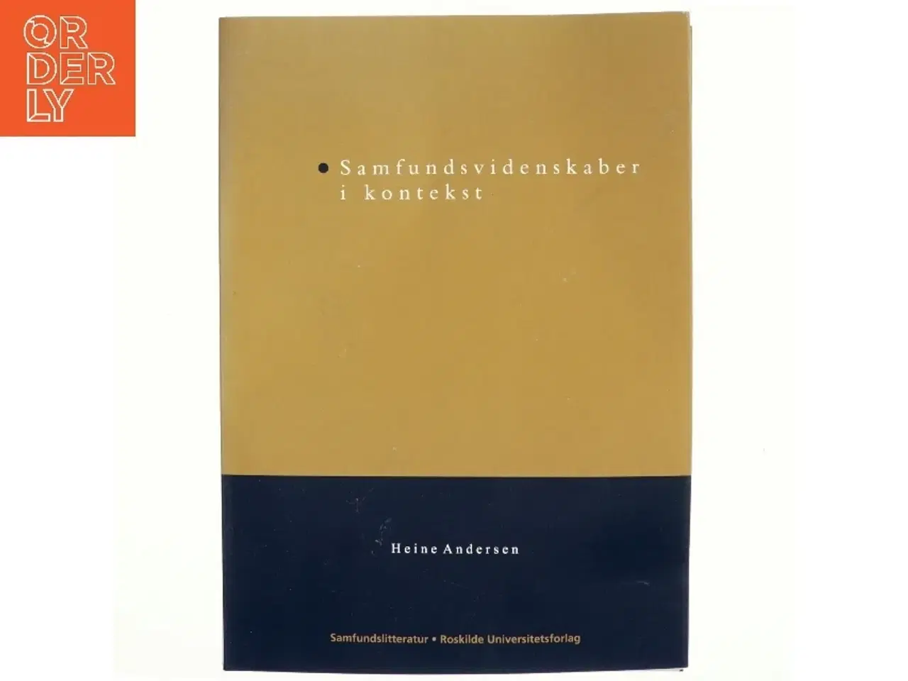 Billede 1 - Samfundsvidenskaber i kontekst af Heine Andersen (f. 1945) (Bog)