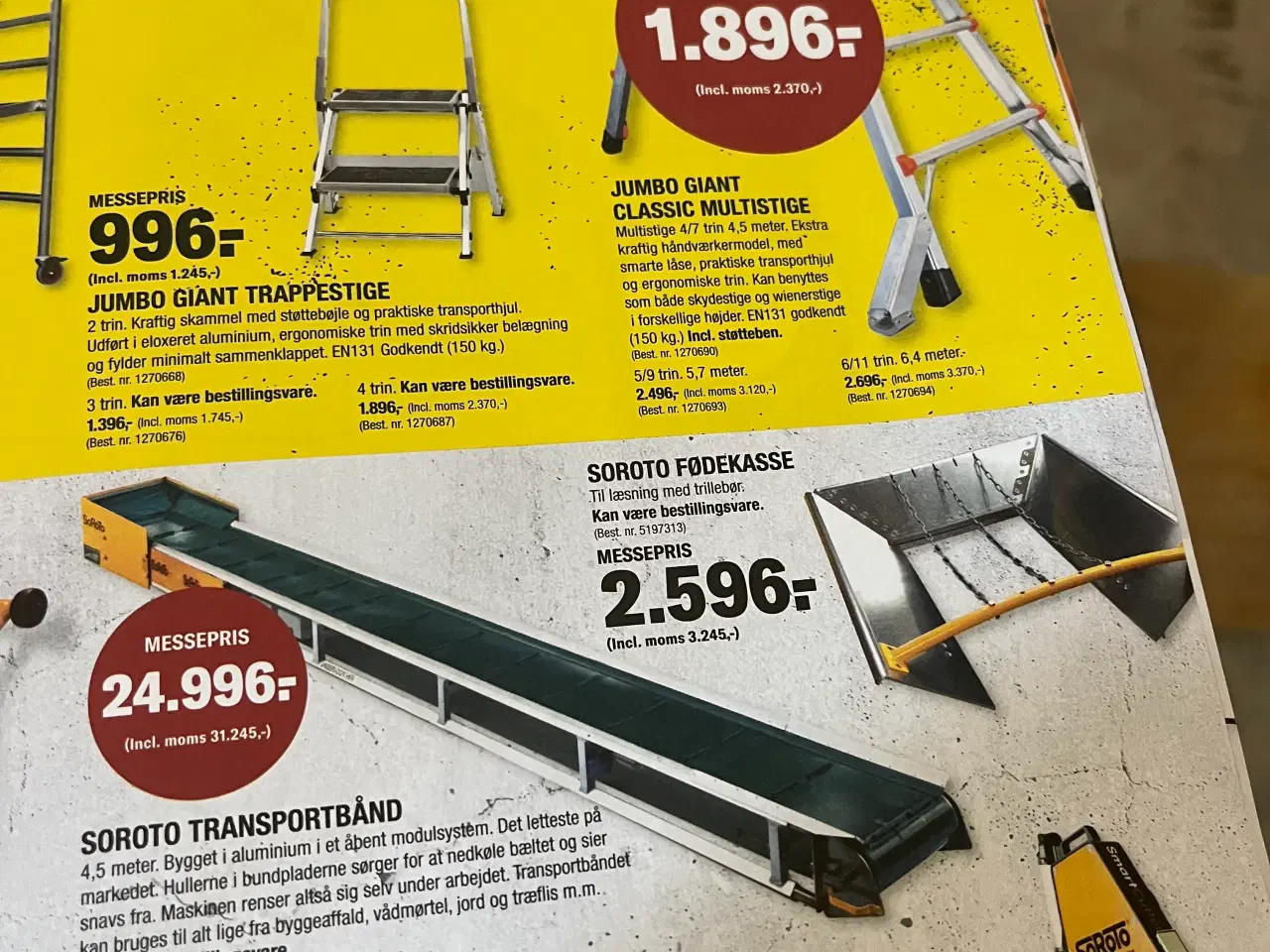 Billede 4 - 4,5 meters soroto transportbånd 