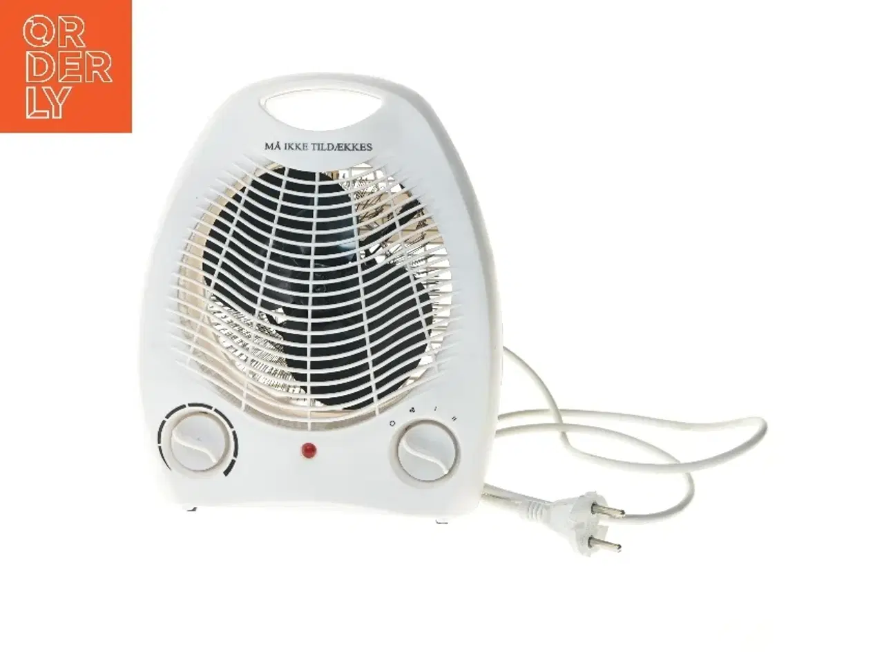 Billede 1 - Elektrisk varmeblæser (str. 27 cm)