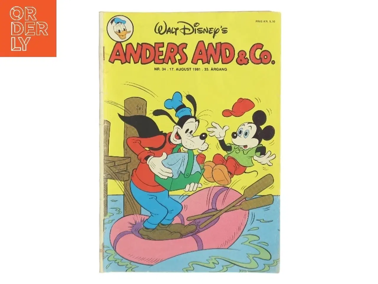 Billede 1 - Anders And & Co. Nr. 34 (Bog)