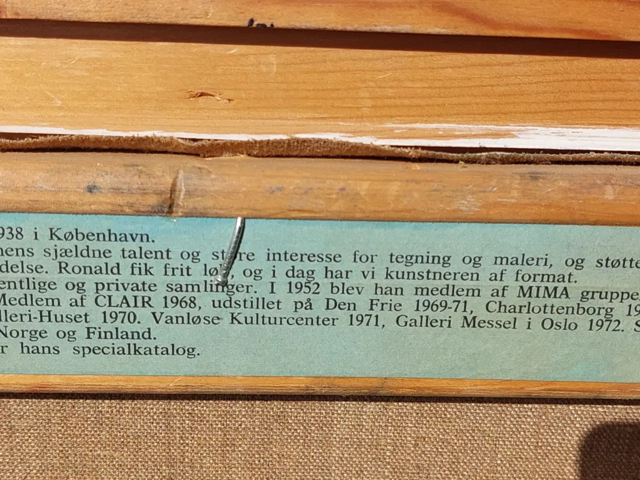 Billede 5 - ROALD HANSEN ( 1938 - ) oliemaleri