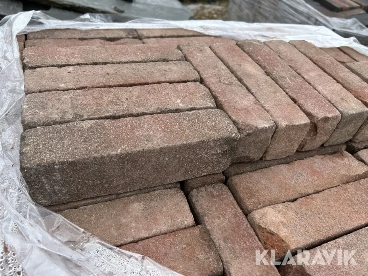 Billede 2 - Havefliser Ca 2000 styk, rød