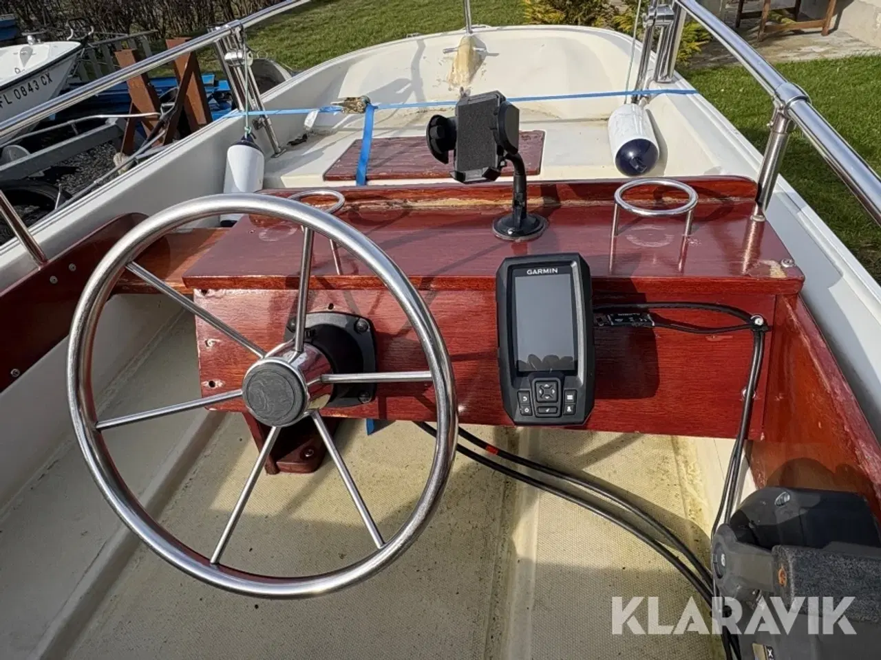 Billede 11 - Motorbåd Boston Whaler 11 fod med ophalervogn Boston Whaler