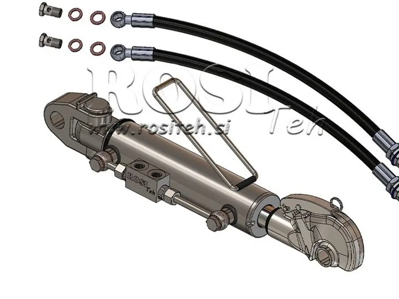 Billede 1 - Hydraulisk topstang SPECIAL Cat.2,3 med forgaffel