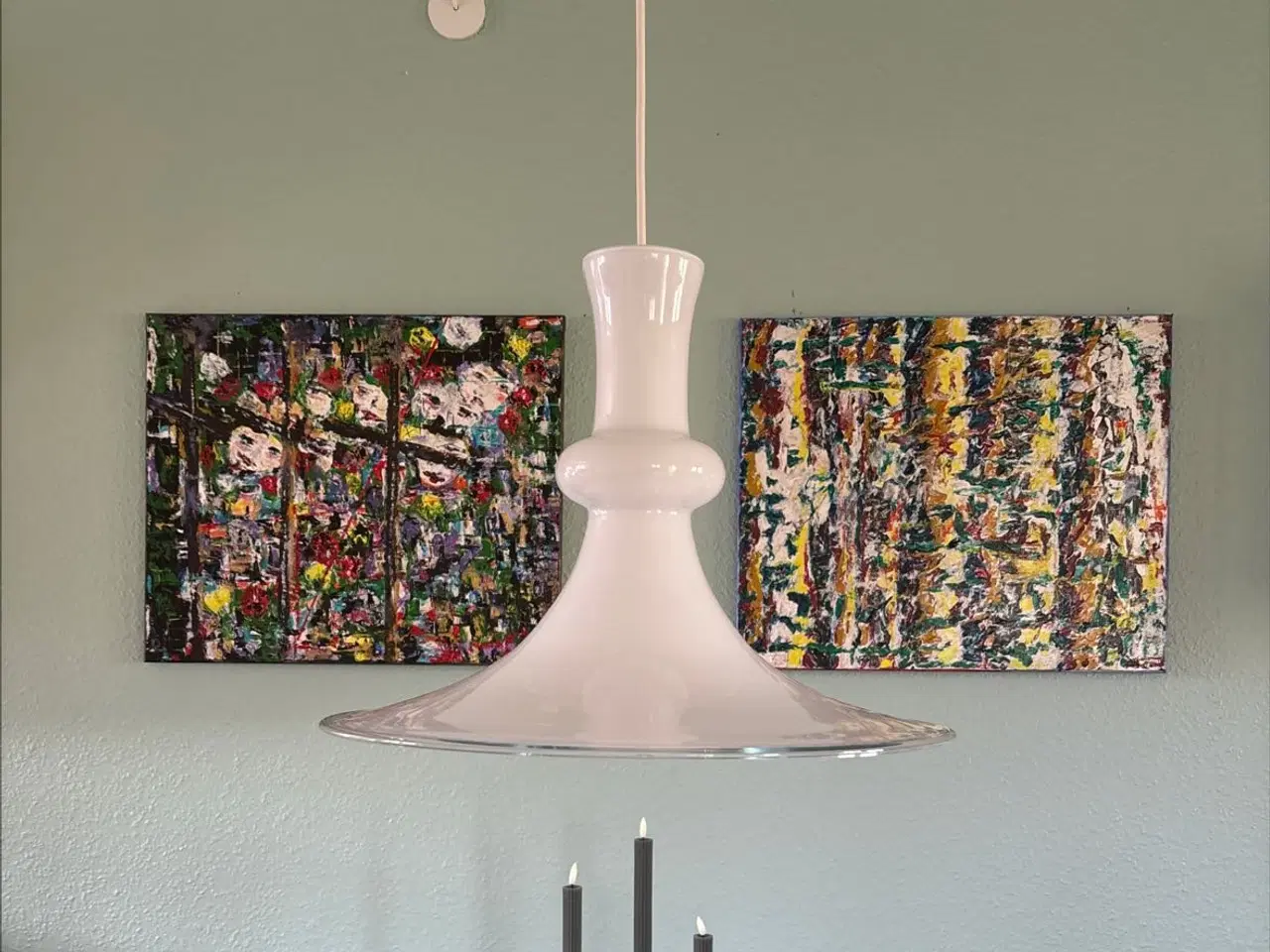 Billede 1 - Holmegaard lampe