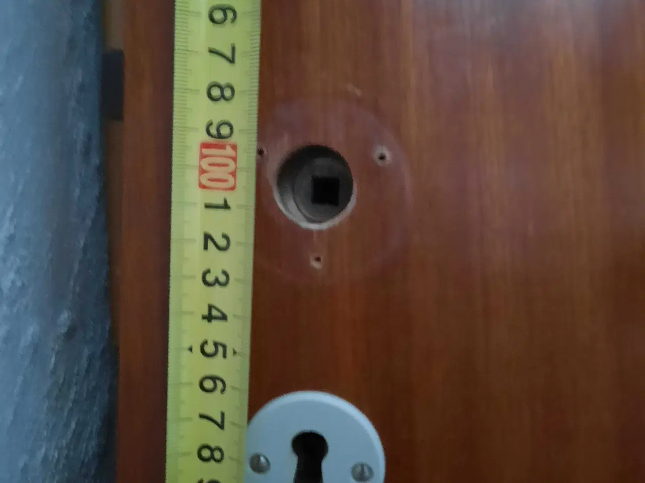 Billede 3 - Form pressede mahagony dør