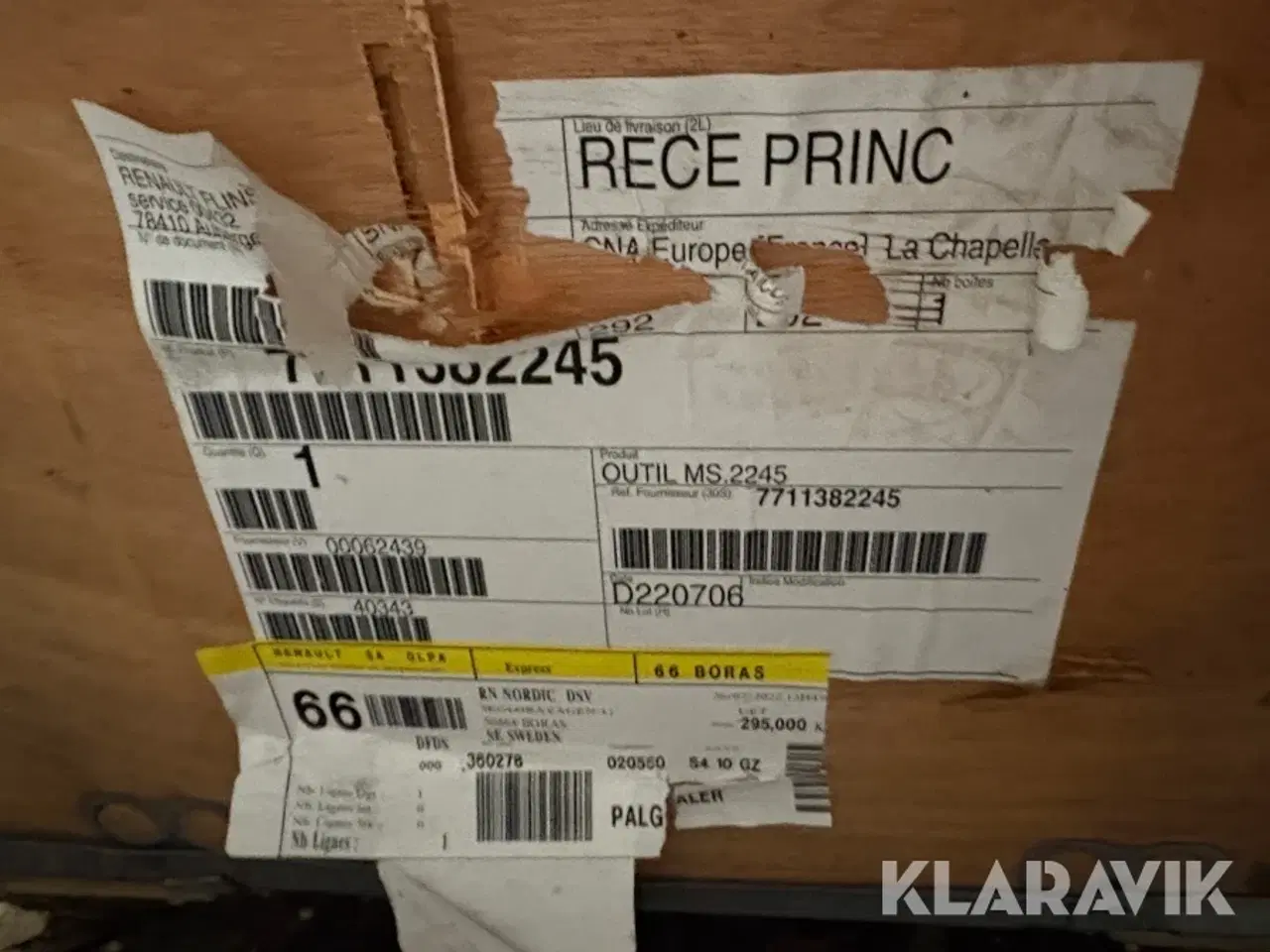 Billede 8 - Værkstedskran Renault OUTIL MS.2245