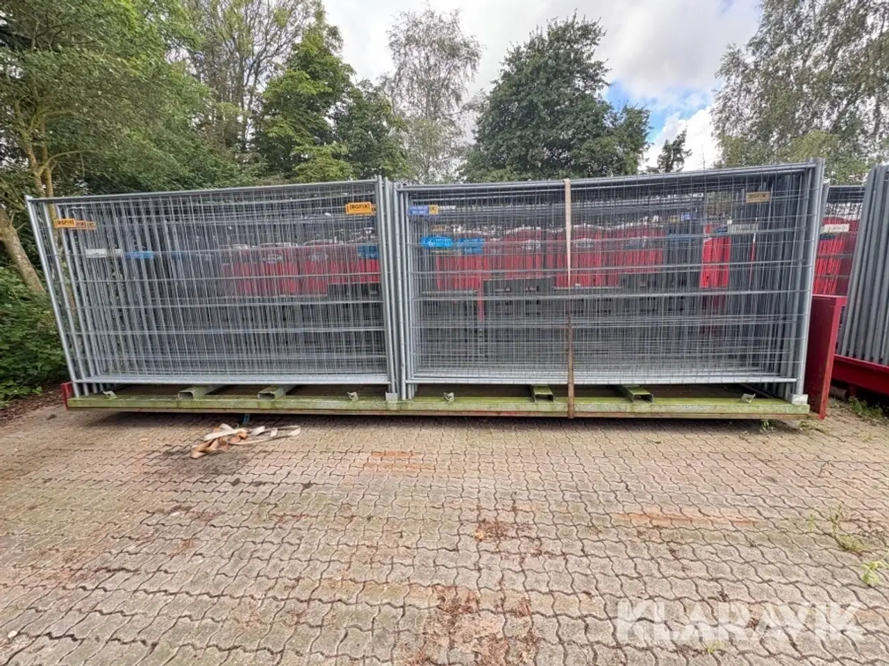 Billede 4 - Wirehejs lad med byggeplads hegn Sj Gruppen