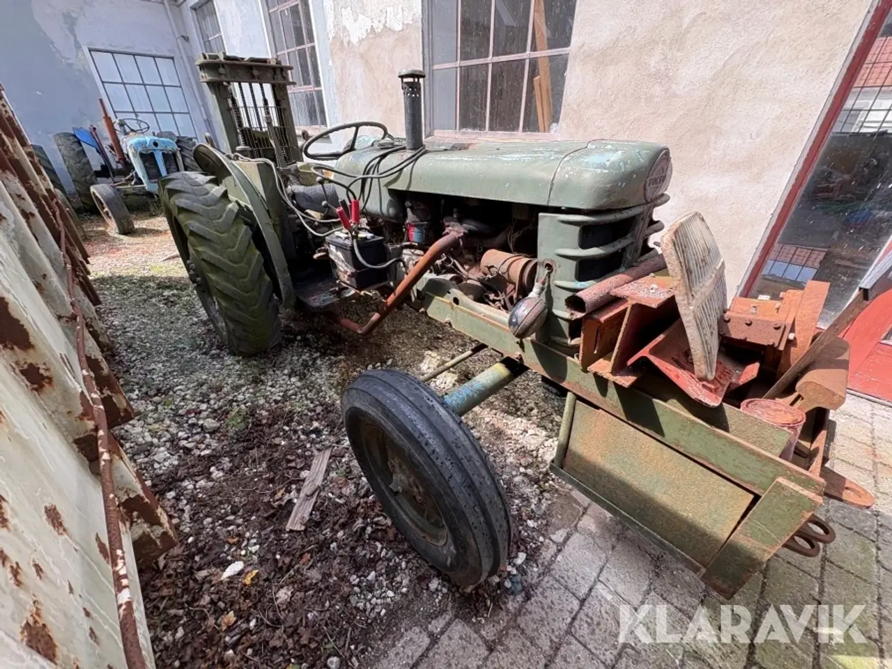 Billede 4 - Veterantraktor Volvo Bm 425 med trucktårn