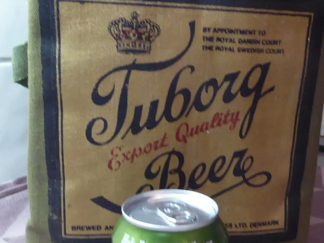 Billede 3 - Tuborg Beer Termotaske i kraftig lærred
