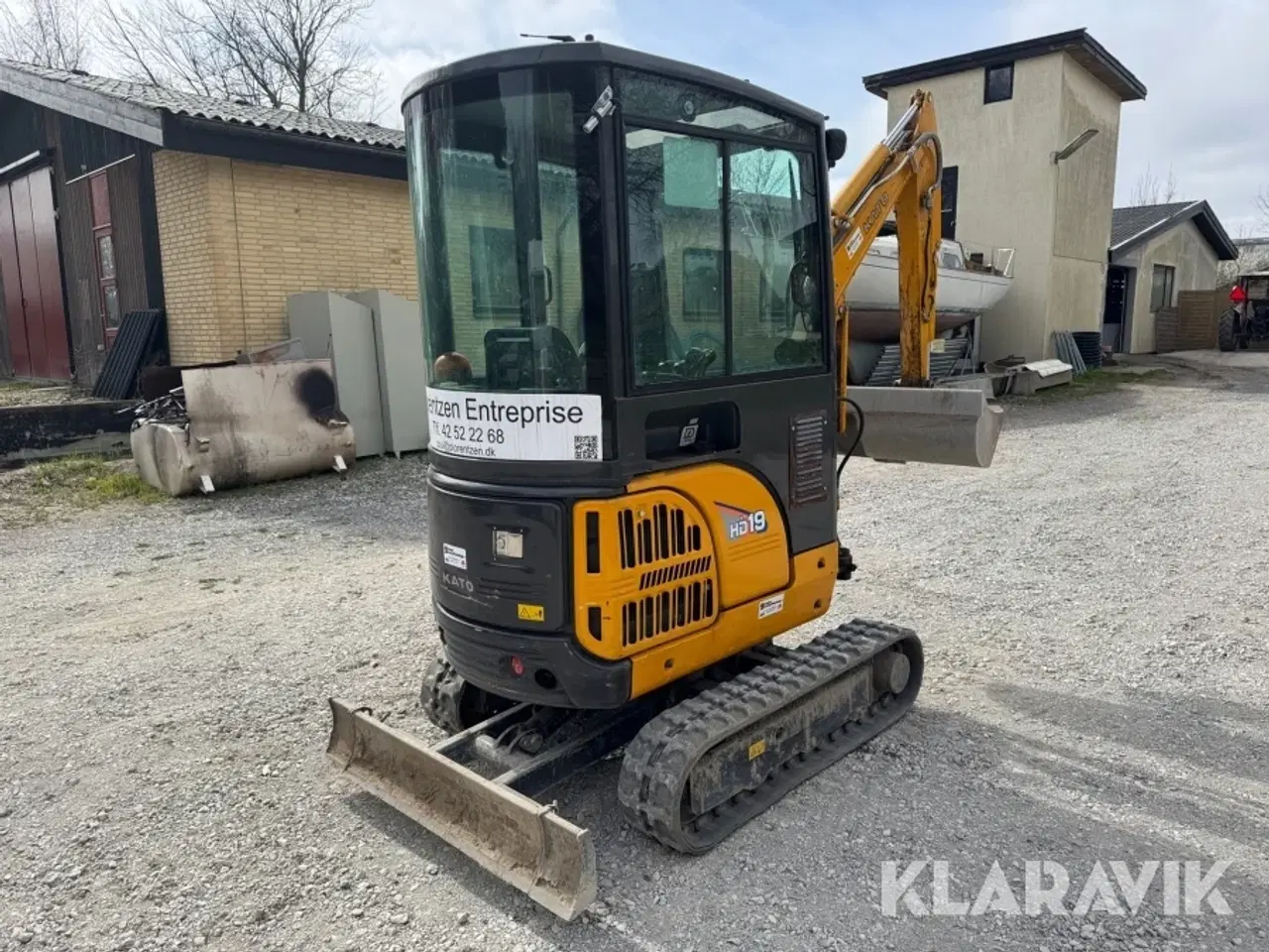 Billede 5 - Gravemaskine Kato Mini Excavatore 19 VXT