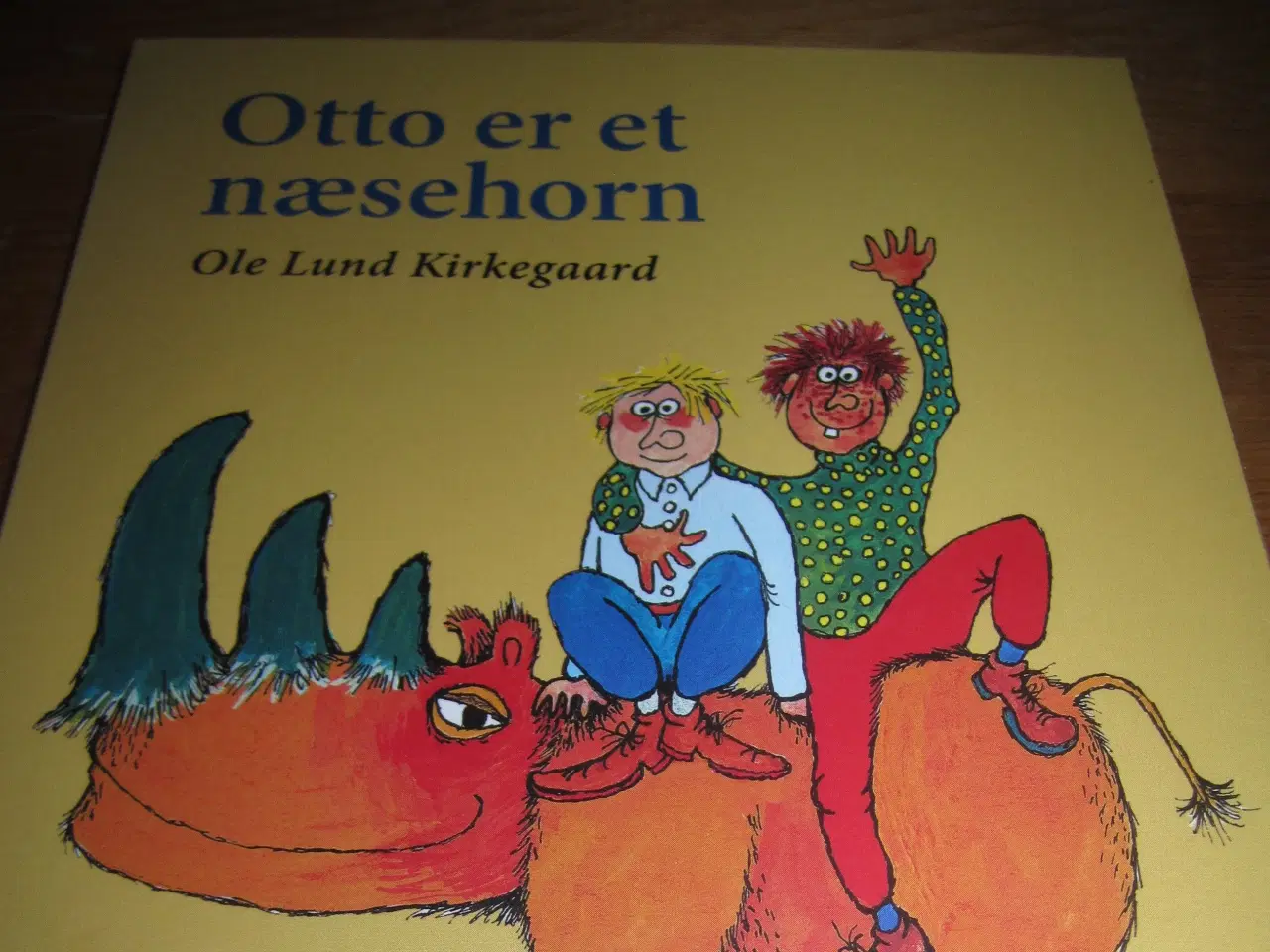 Billede 1 - OTTO er et NÆSEHORN. Lydbog.