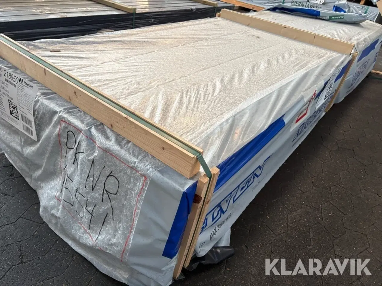 Billede 4 - Loft brædder Moelven Ludet hvid voks - 288 brædder