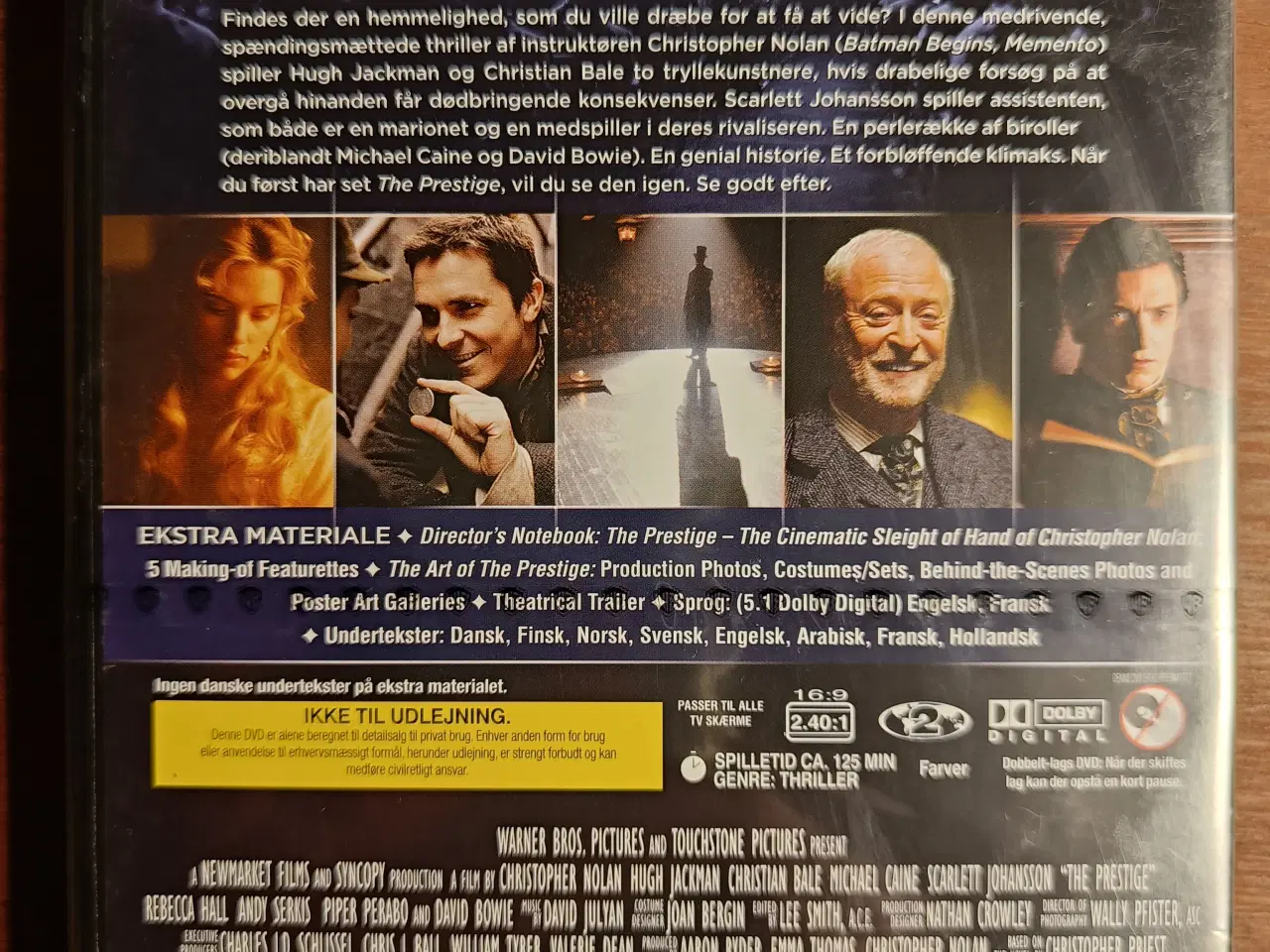 Billede 2 - DVD [Ny] The Prestige