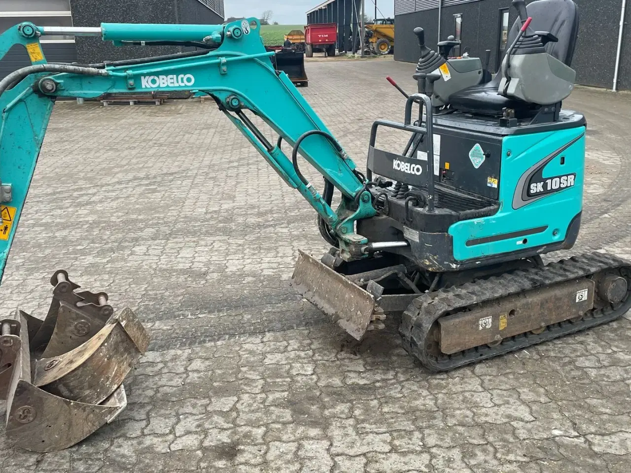 Billede 1 - Kobelco SK10SR Med skovlsæt