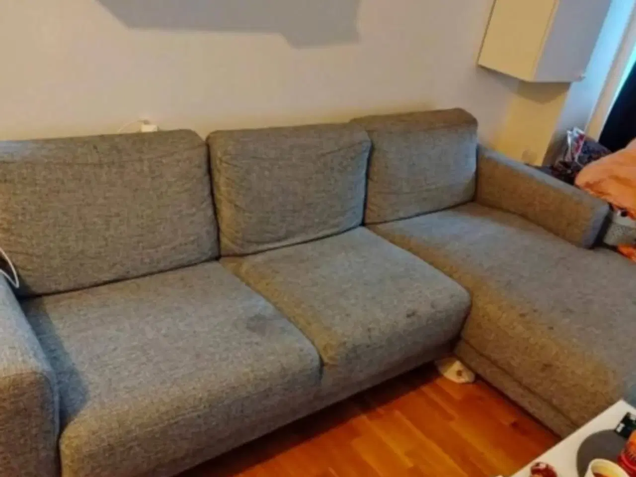 Billede 1 - Sofa med chaiselong 