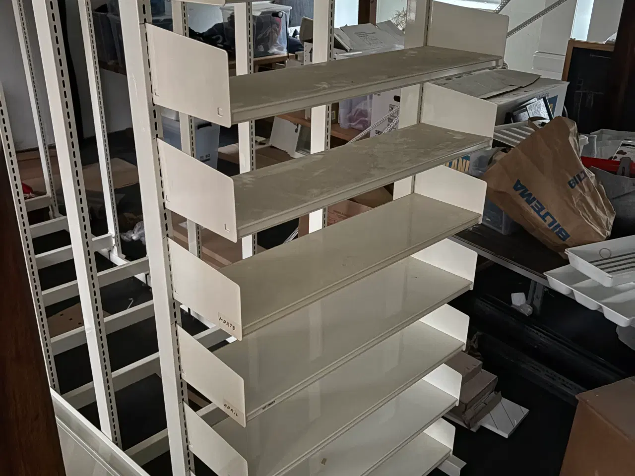 Billede 2 - Professionelle stål arkivreoler (8 stk.)