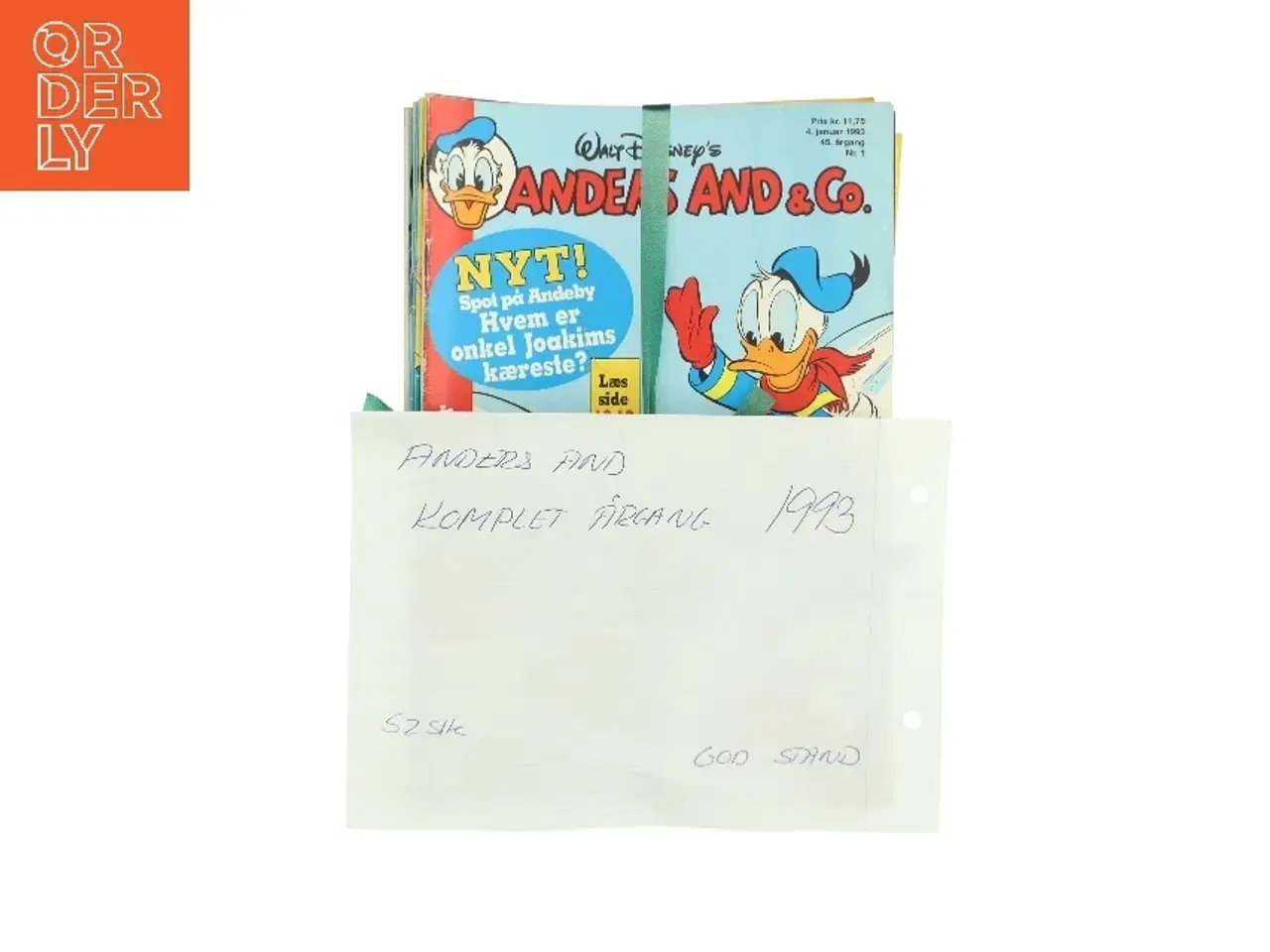 Billede 1 - Anders And & Co. Komplet årgang 1993