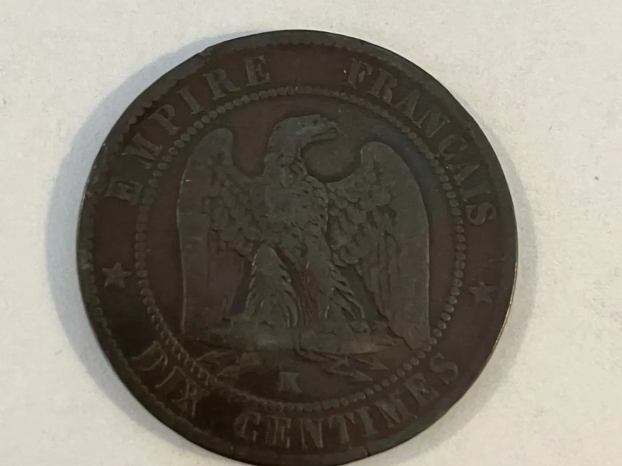 Billede 1 - 10 centimes 1856 France