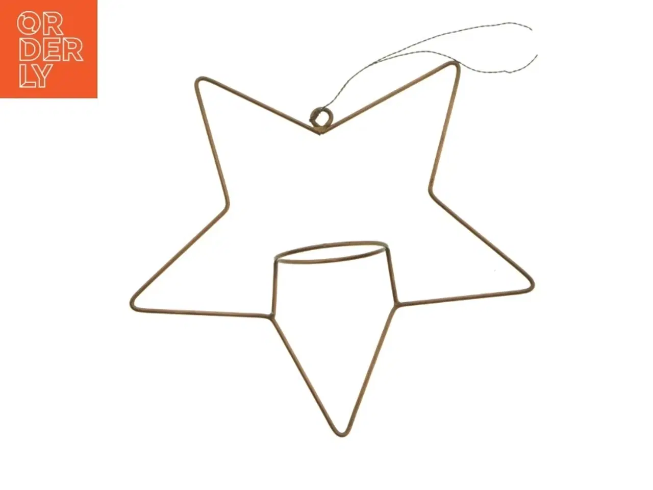 Billede 2 - Stjerneformet lysestage (str. 21 cm)