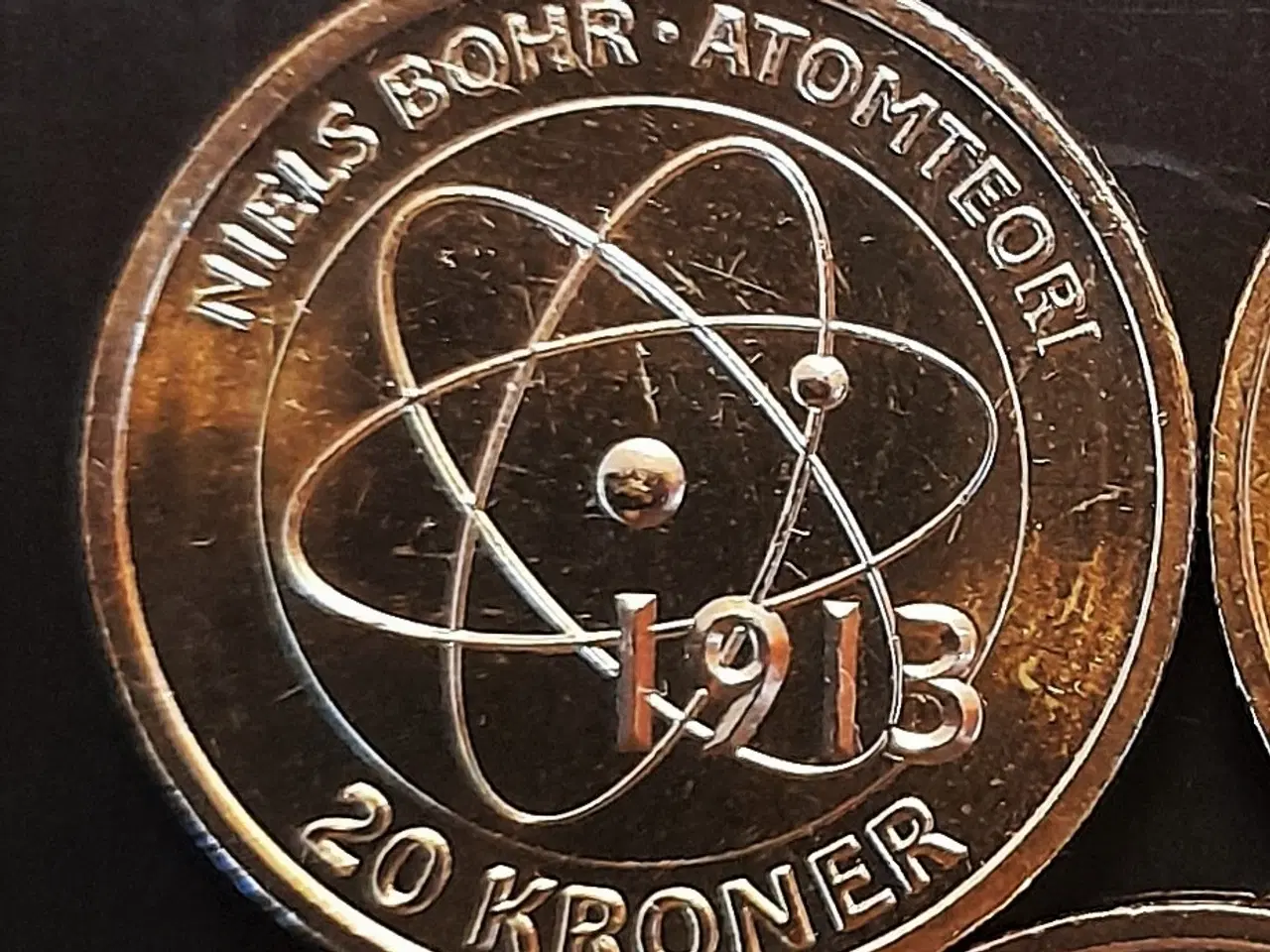 Billede 1 - 20 KR KRONE 2013 NIELS BOHR ATOMTEORI 1913