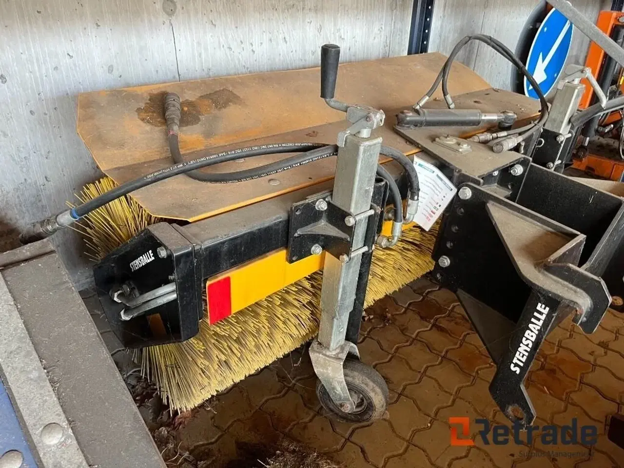 Billede 3 - Stensballe GMR HF1500 hydraulisk kost