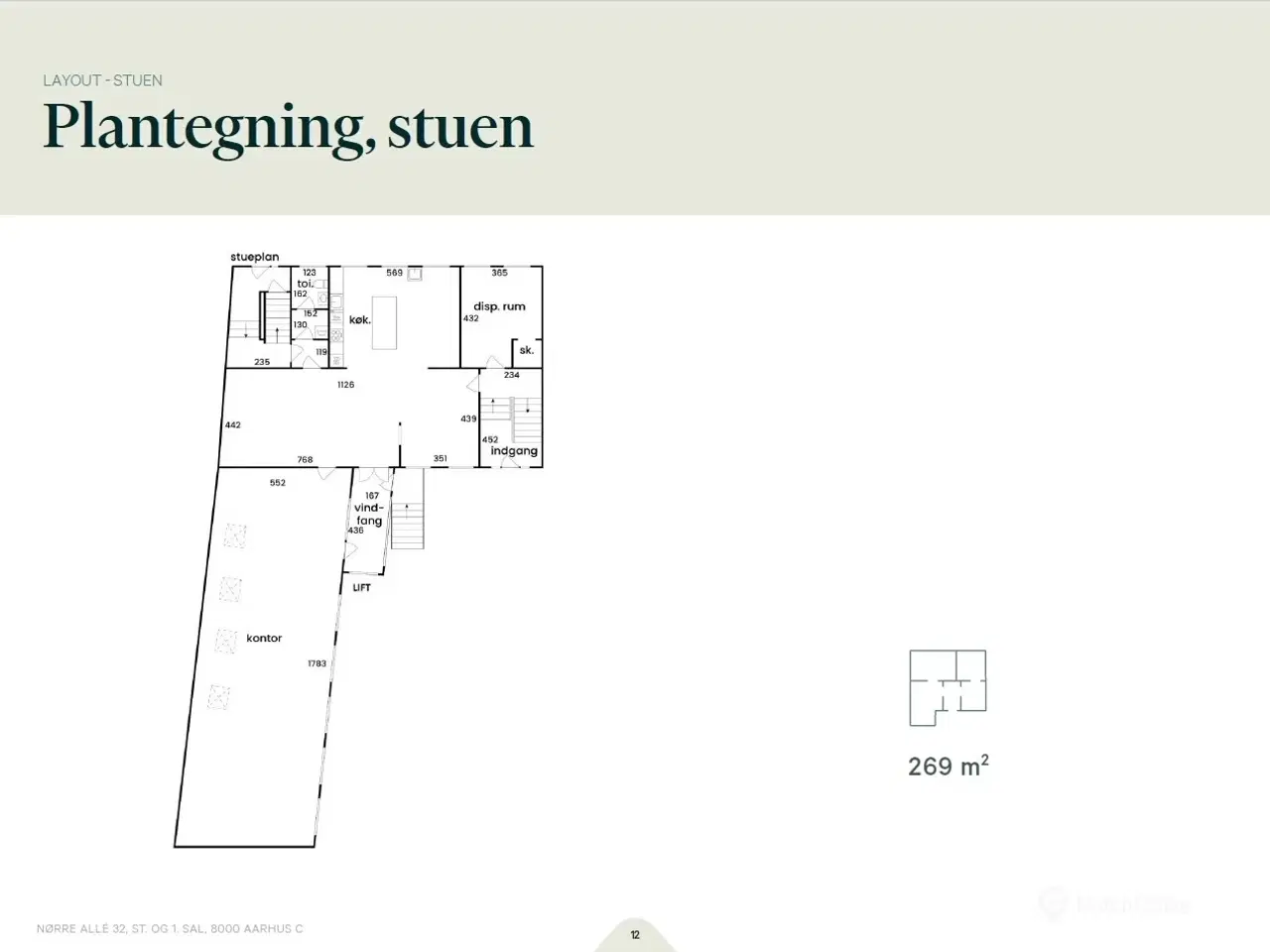 Billede 10 - Lyse. momsfritaget lokaler med fælles tagterrasse