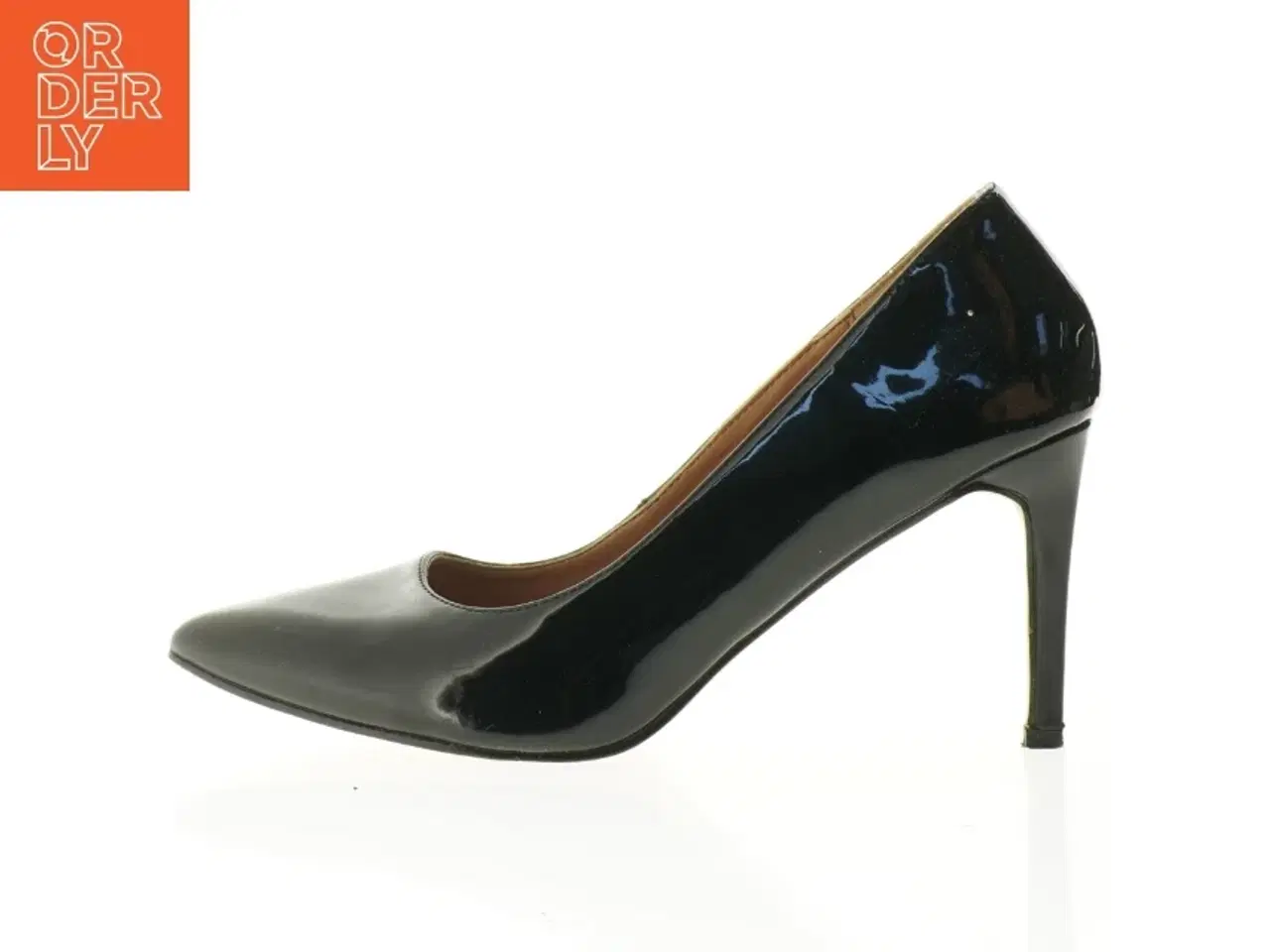 Billede 6 - Sorte lakpumps fra Vanessa (str. 39)