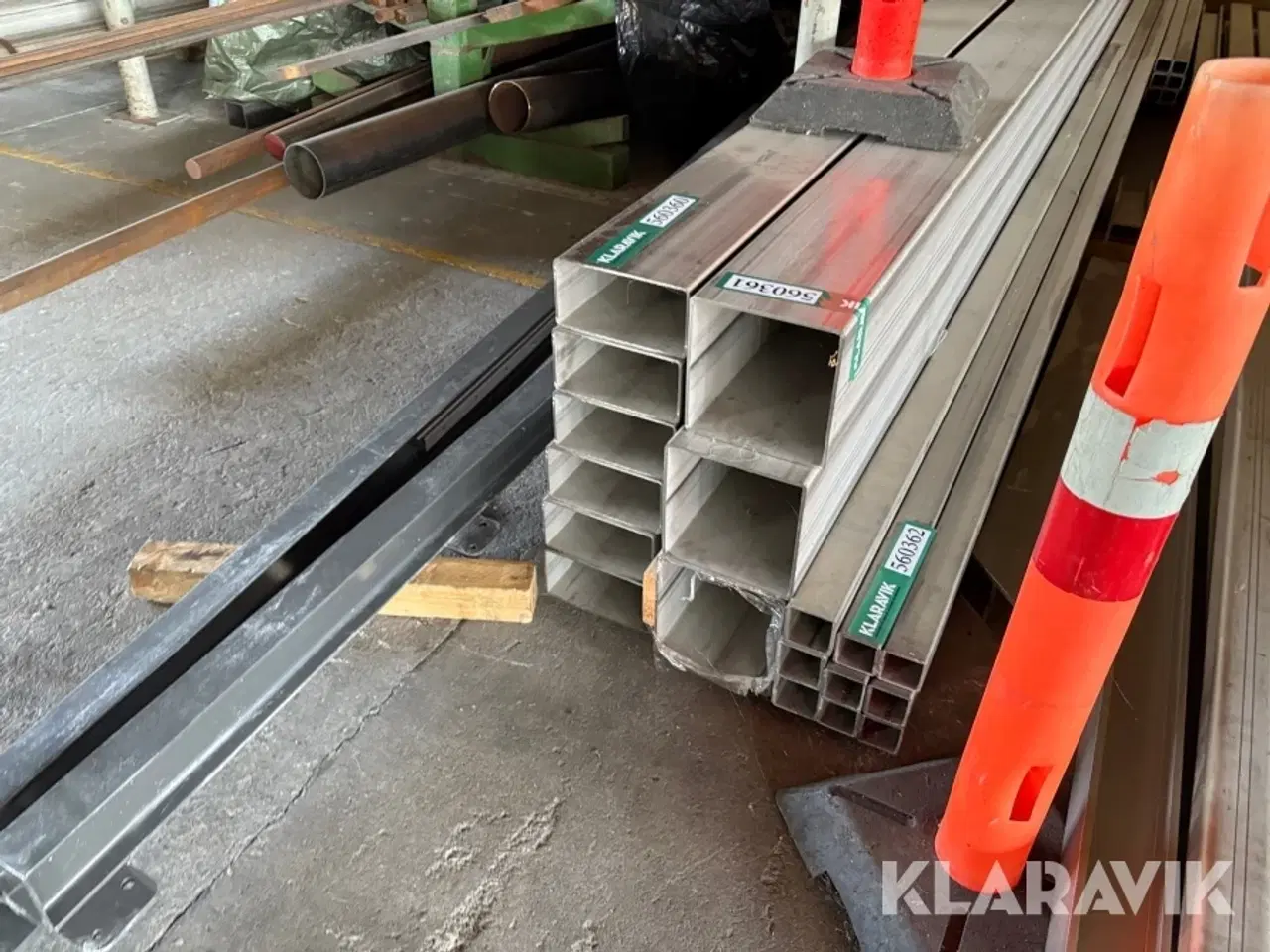 Billede 2 - Rustfri stål profiler firkantet