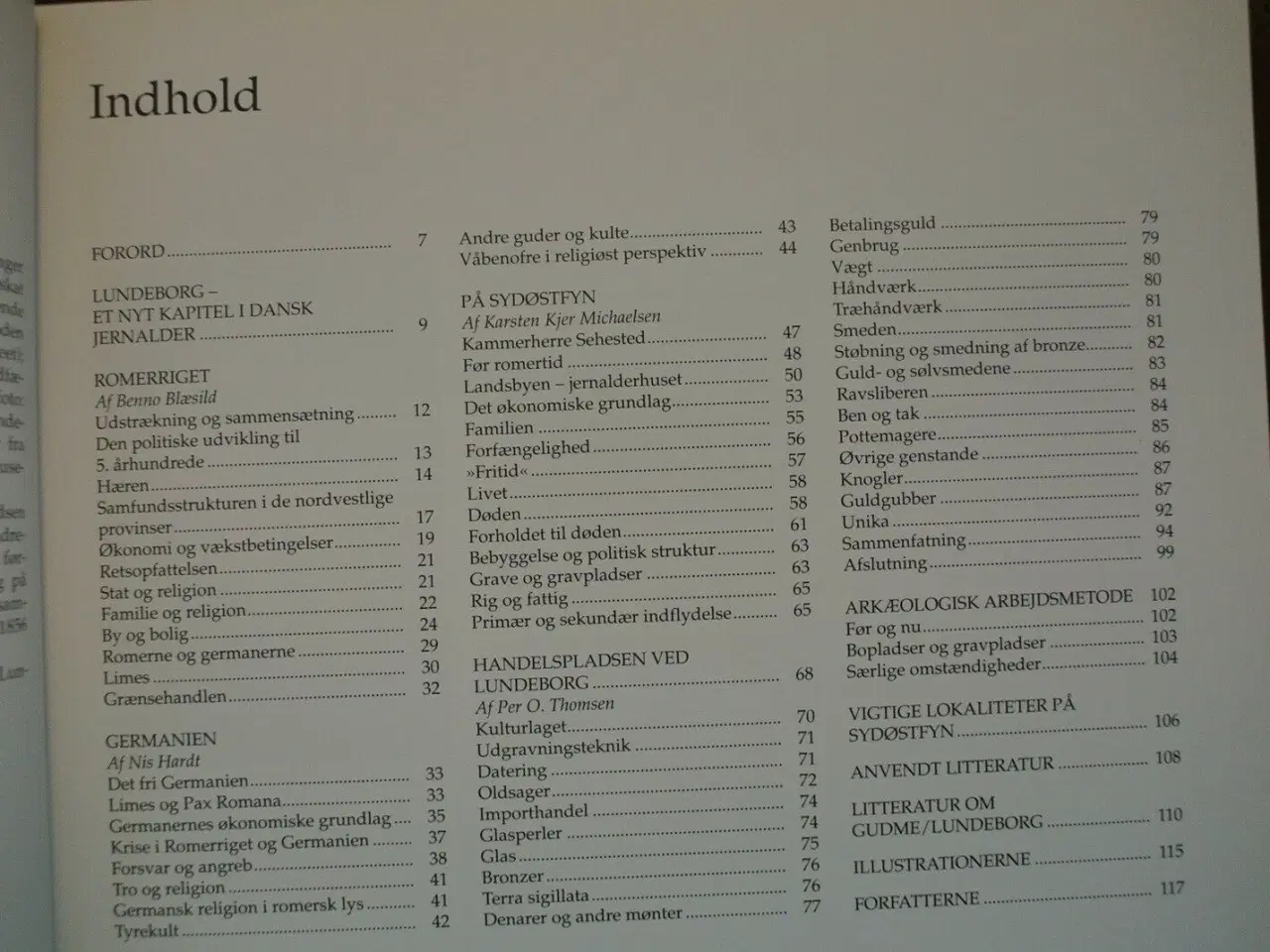 Billede 2 - lundeborg - en handelsplads fra jernalderen. indbu