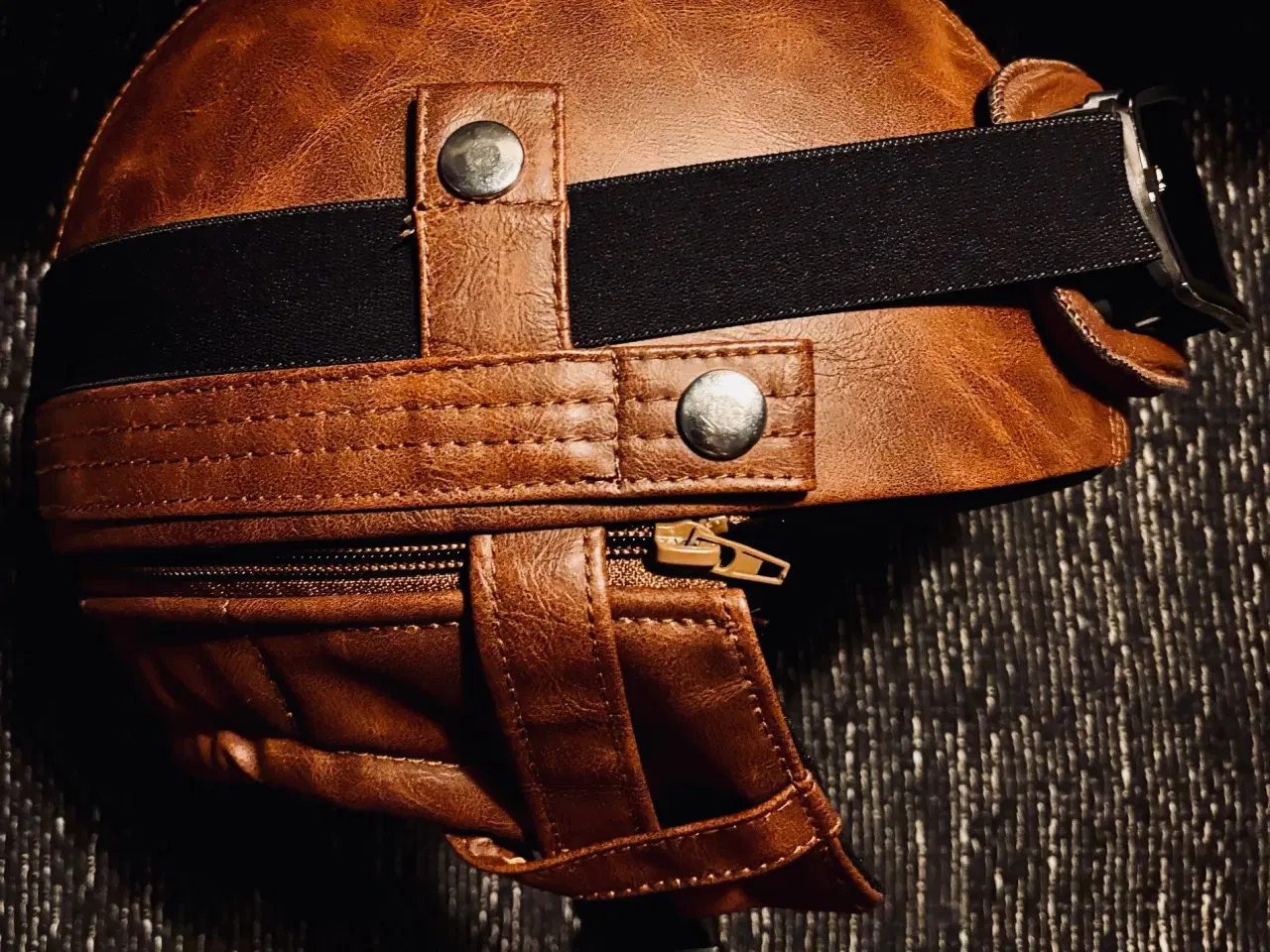 Billede 4 - Retro MC hjelm