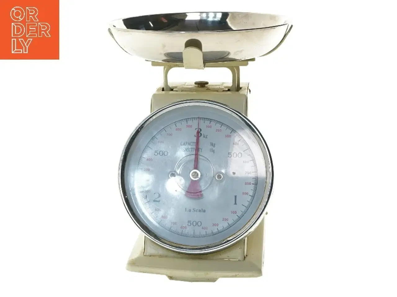 Billede 1 - Analog køkkenvægt fra La Scala (str. 24,5 cm)