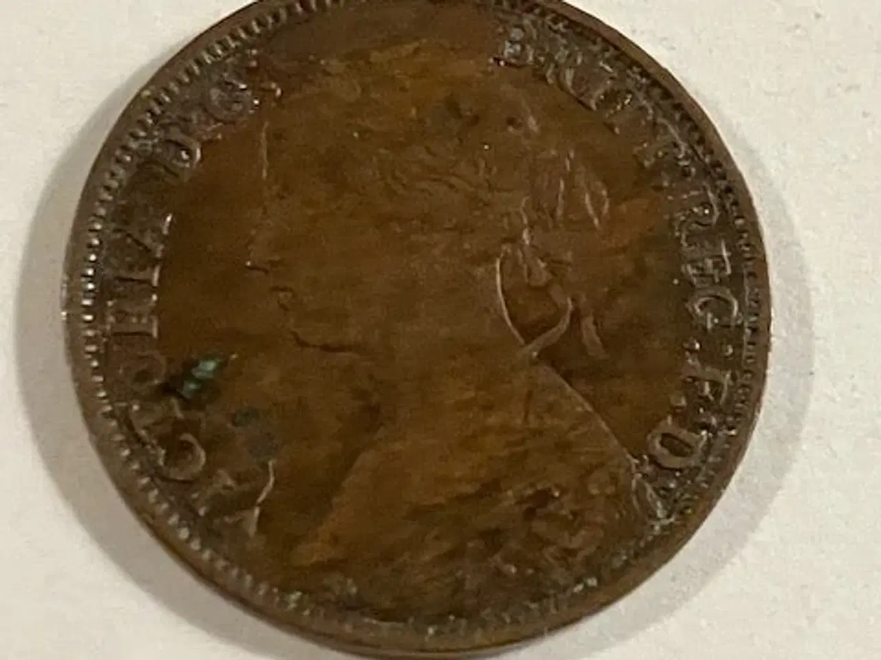 Billede 2 - Farthing 1860 England