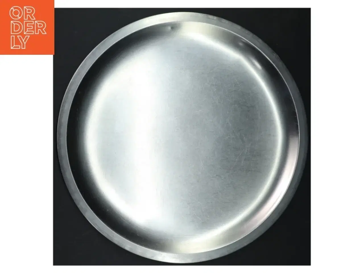 Billede 4 - Rundt metalbakke (str. 28 cm)