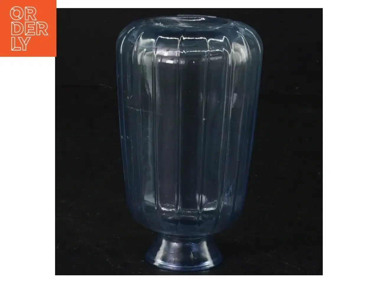 Billede 3 - Blå glasvaser (str. 11 x ø, 7 cm)