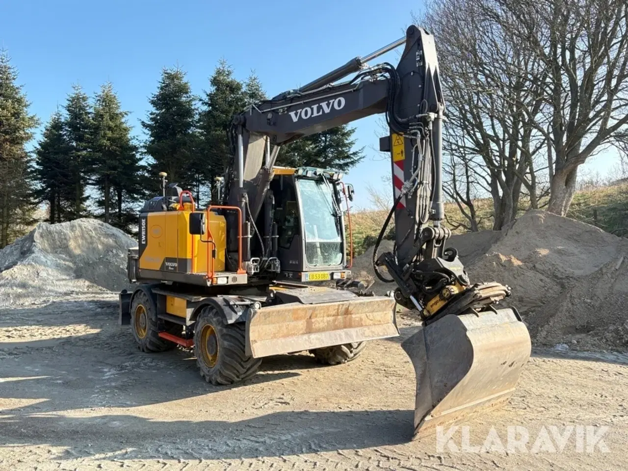 Billede 2 - Hjulgraver Volvo EWR 150E