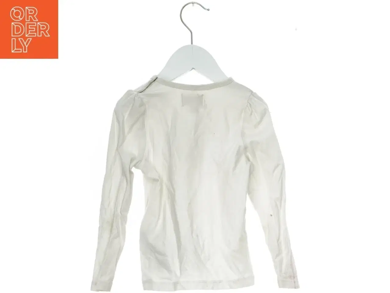 Billede 2 - Langærmet bluse med hjertemotiv fra Creamie (str. 98)