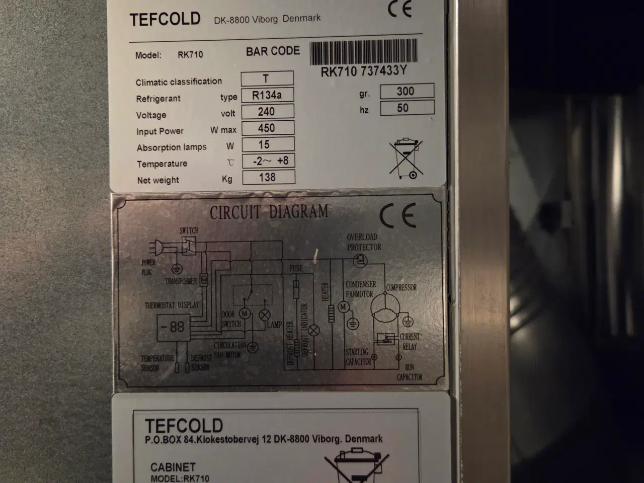 Billede 3 - Gastro line køleskab 